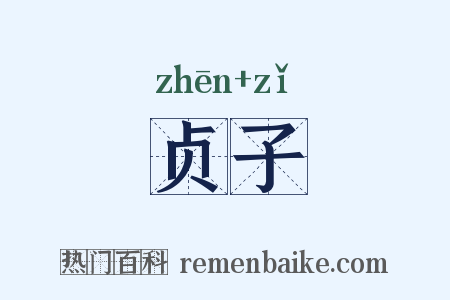 贞子是什么意思的图片